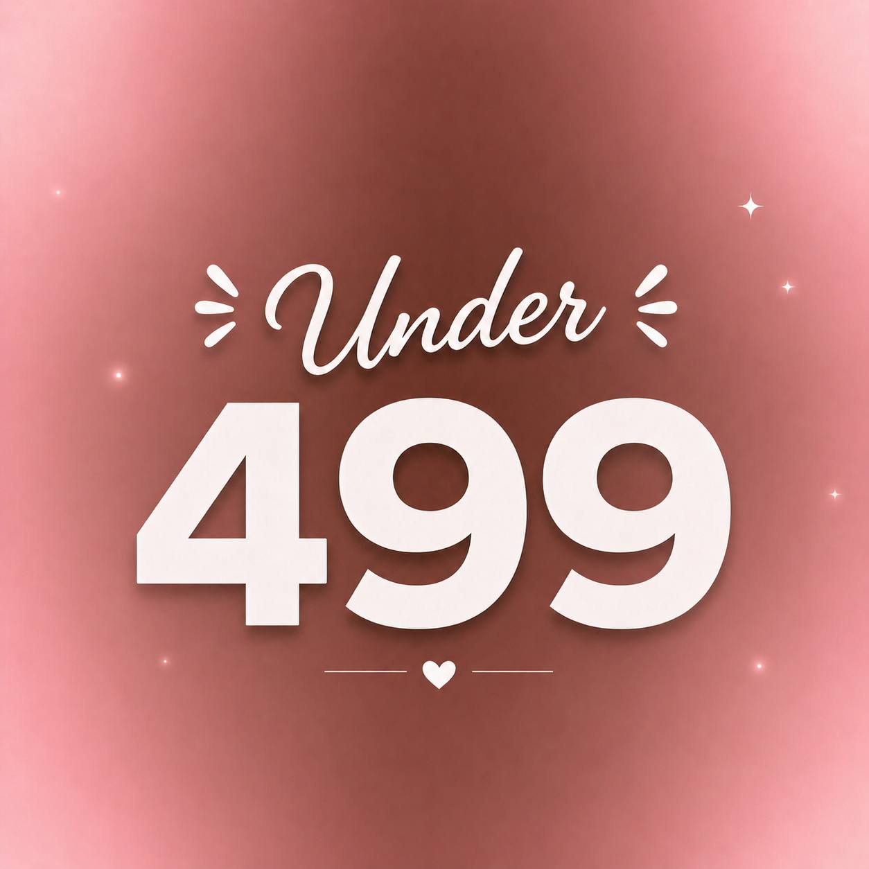 Under 499