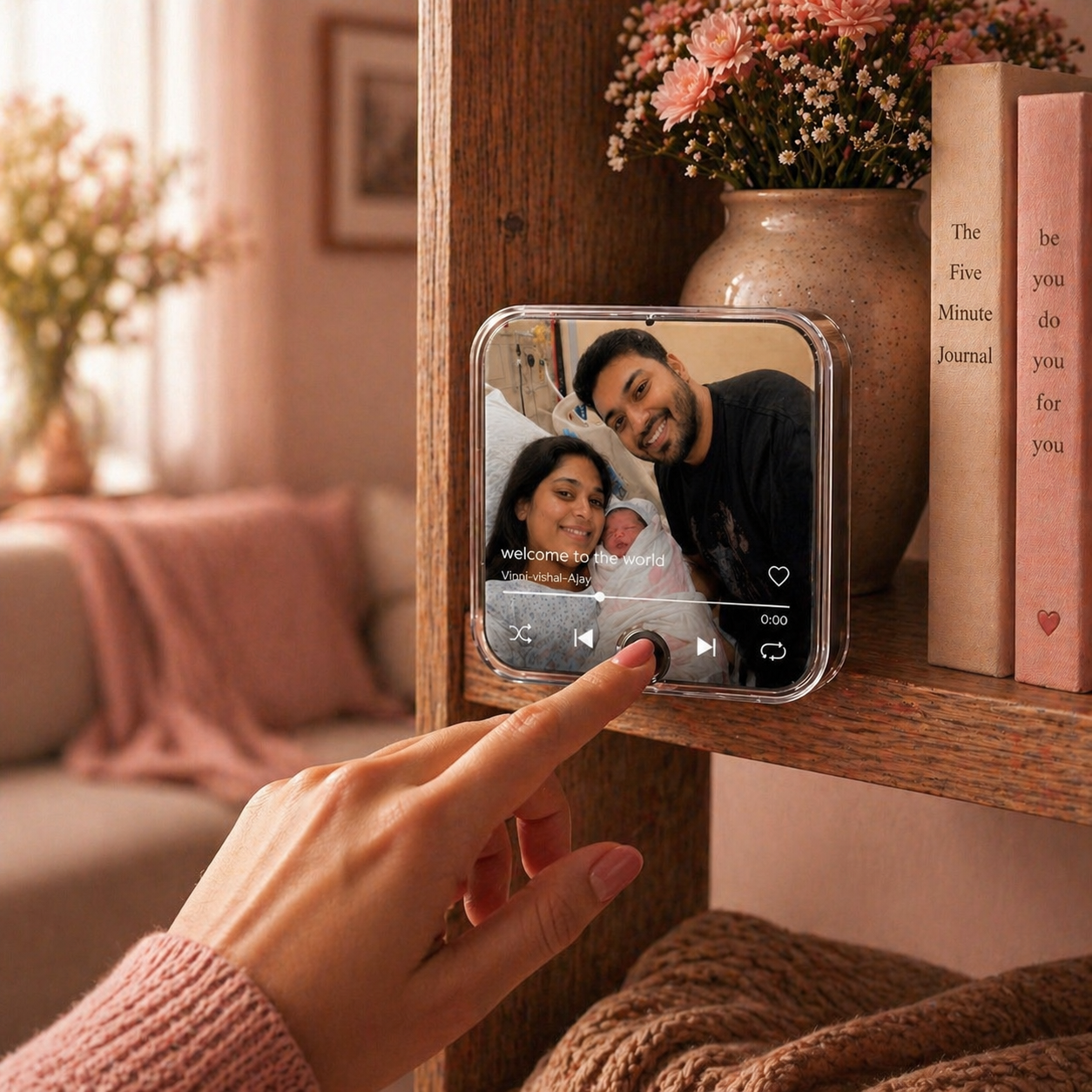 Personalized Musical Fridge Magnet Box | Gift and Grid