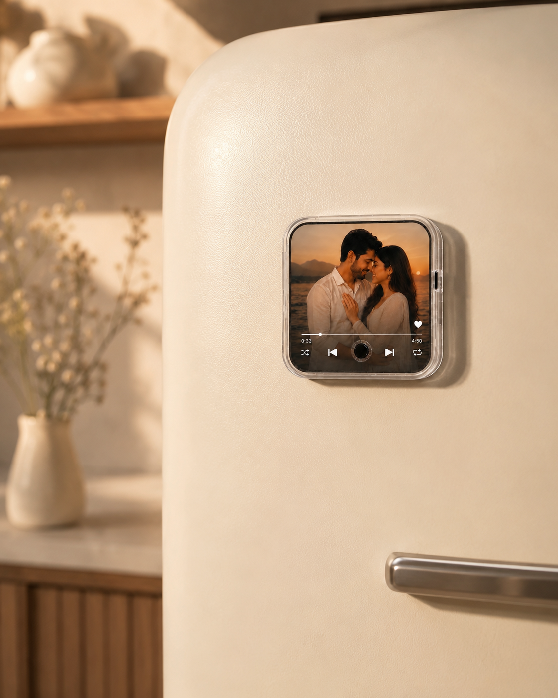 Personalized Musical Fridge Magnet Box | Gift and Grid