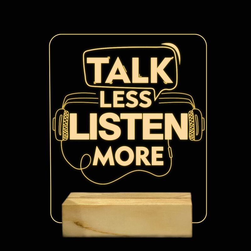 Quotes Design Night Lamp