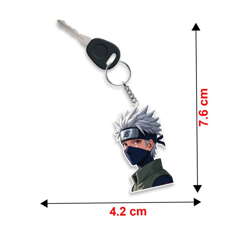 Kakashi Hatake Demon Slayer Anime Theme Keychain